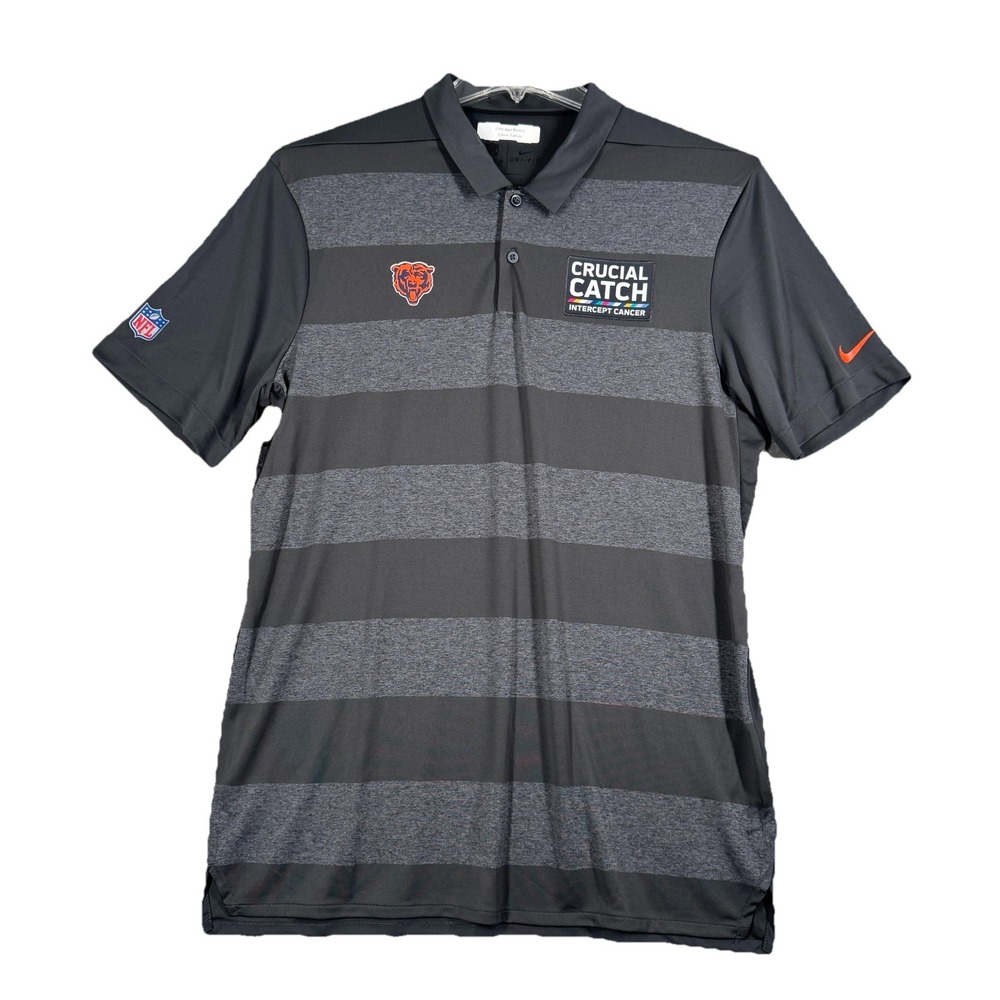 Chicago Bears Nike Shirt Team Issued Coach Worn Polo Special Teams Chris Tabor